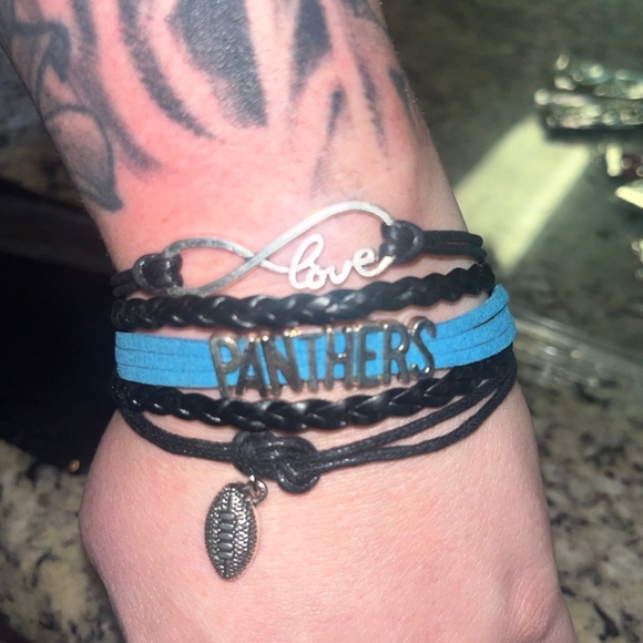 NFL Carolina Panthers bracelet - Picture 1 of 4